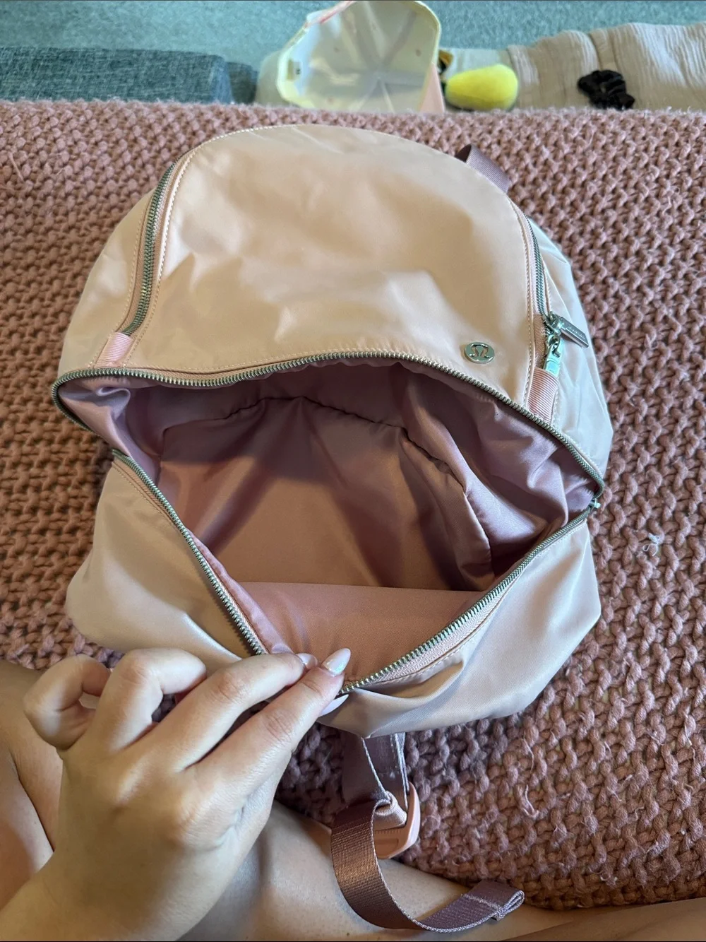 lululemon athletica Blush Pink Everyday Backpack